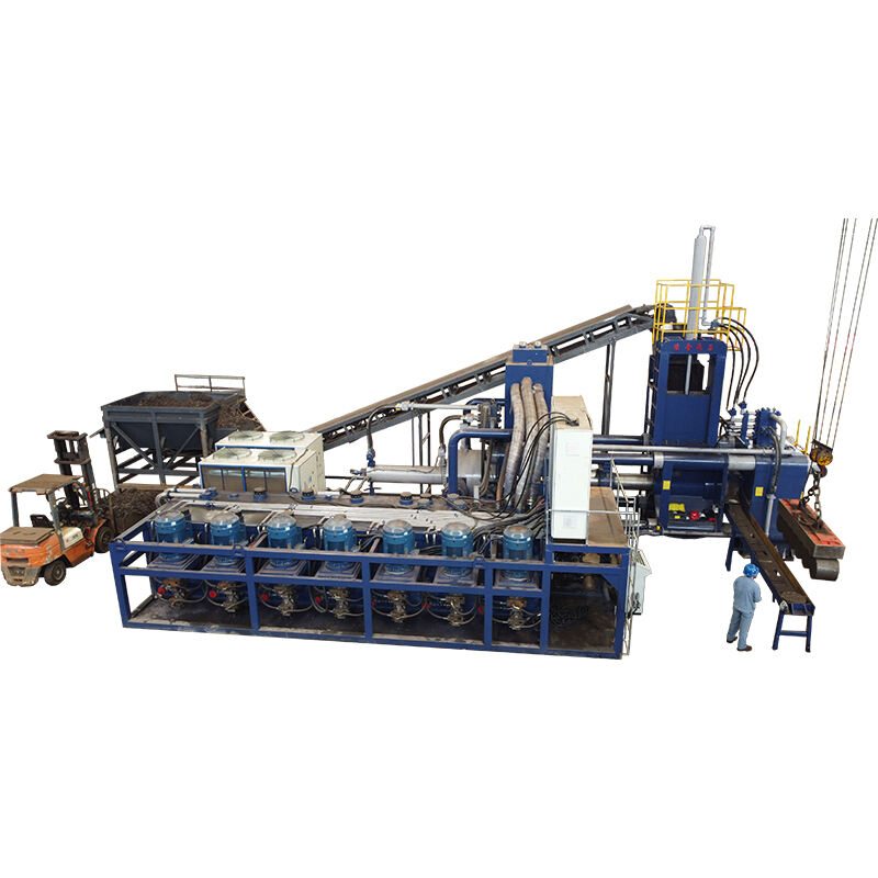 2000ton heavy-duty horizontal steel shavings shred chips briquette press machine