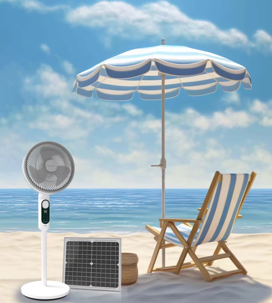 FadSol Solar Fans  Energy-Efficient Cooling Powered by the Sun