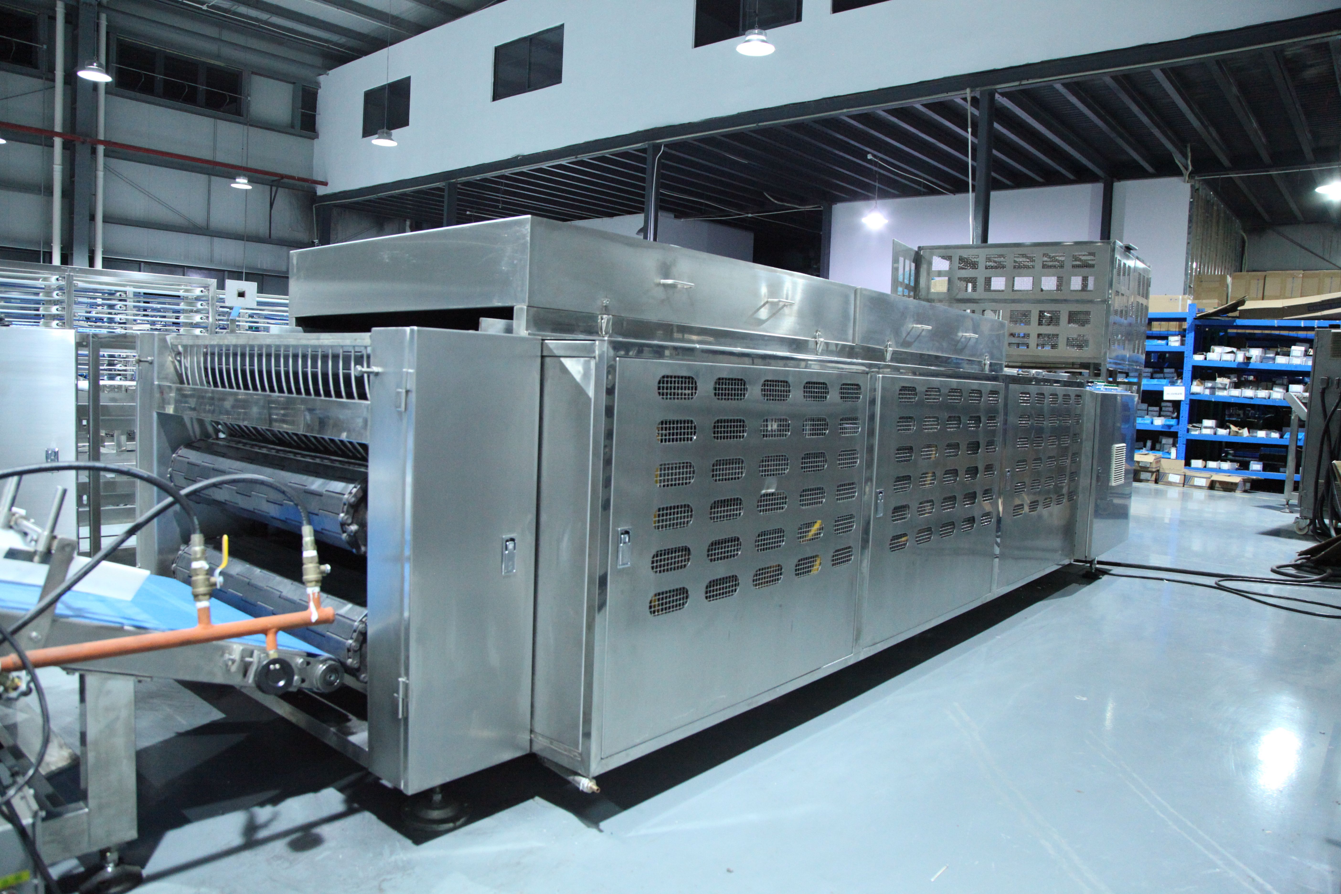 Fully automatic traditional tortilla production line chapati processing line bakery equipment for food factory factory