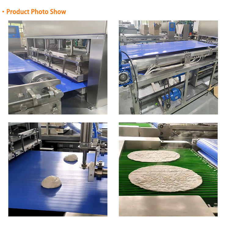 Automatic CE electric tortilla machine customized flatbread machinery food processing machine for factory details