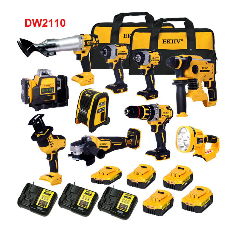 Exclusive products Professional grade with Same Battery Kit Combo ready stock cordless power tools 20v combo kit set factory