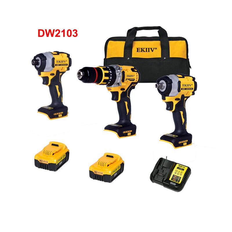 Exclusive products Professional grade with Same Battery Kit Combo ready stock cordless power tools 20v combo kit set manufacture