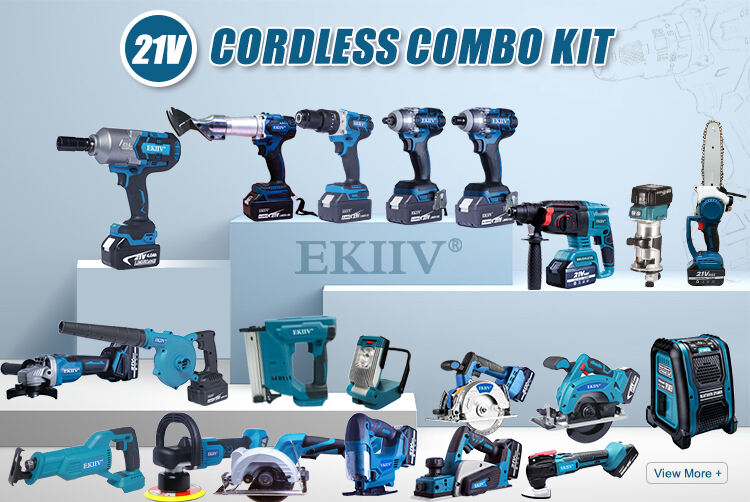 CK2110 EKIIV 18v 21V 4.0A 10 tools In 1 battery powered tool sets drill and impact combo supplier