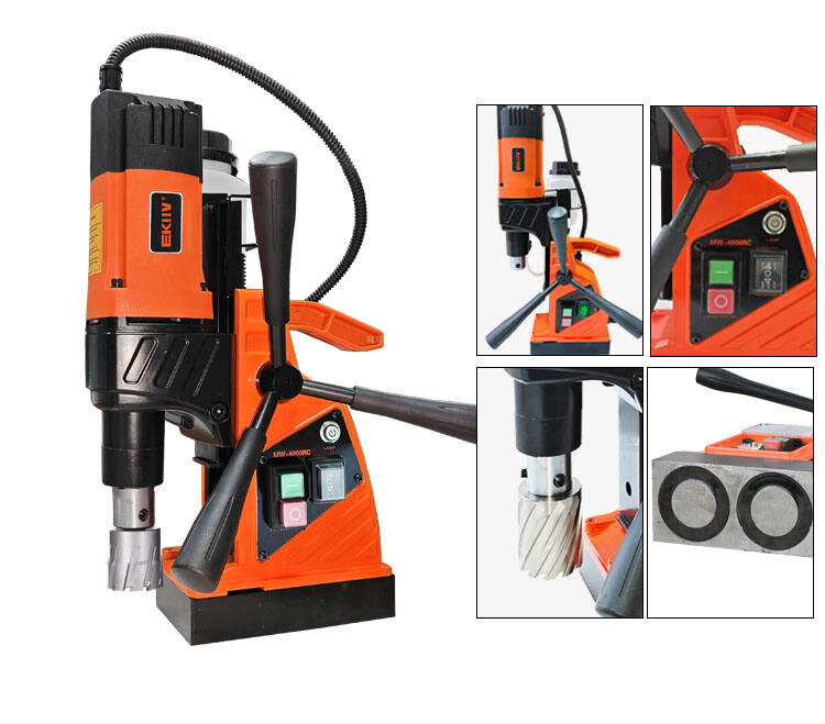 MW-32B 110V 220V mt3 32mm 80mm heavy duty core drill sets variable speed mag drill bit mag base drill magnetic drill press manufacture