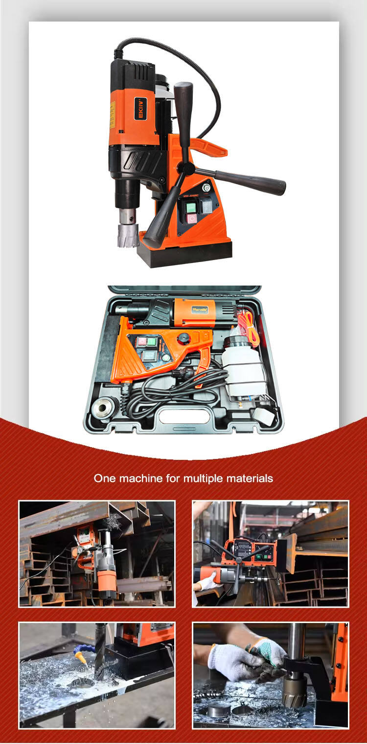 MW-32B 110V 220V mt3 32mm 80mm heavy duty core drill sets variable speed mag drill bit mag base drill magnetic drill press supplier