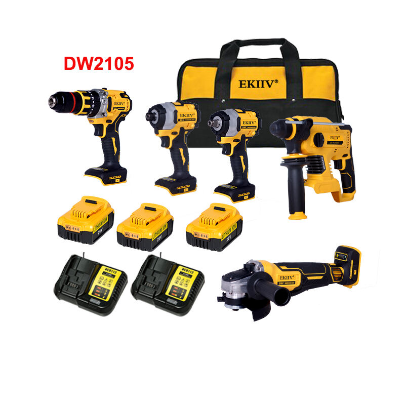 Exclusive products Professional grade with Same Battery Kit Combo ready stock cordless power tools 20v combo kit set supplier
