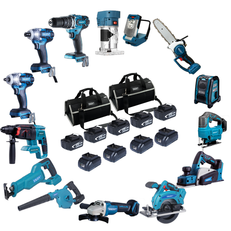 CK2110 EKIIV 18v 21V 4.0A 10 tools In 1 battery powered tool sets drill and impact combo manufacture