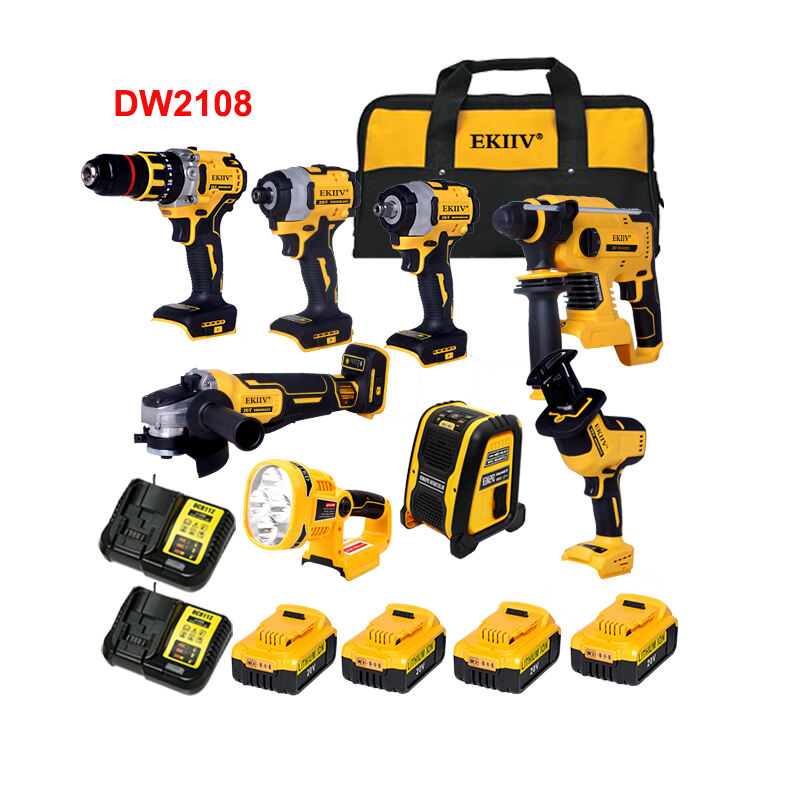 Exclusive products Professional grade with Same Battery Kit Combo ready stock cordless power tools 20v combo kit set supplier