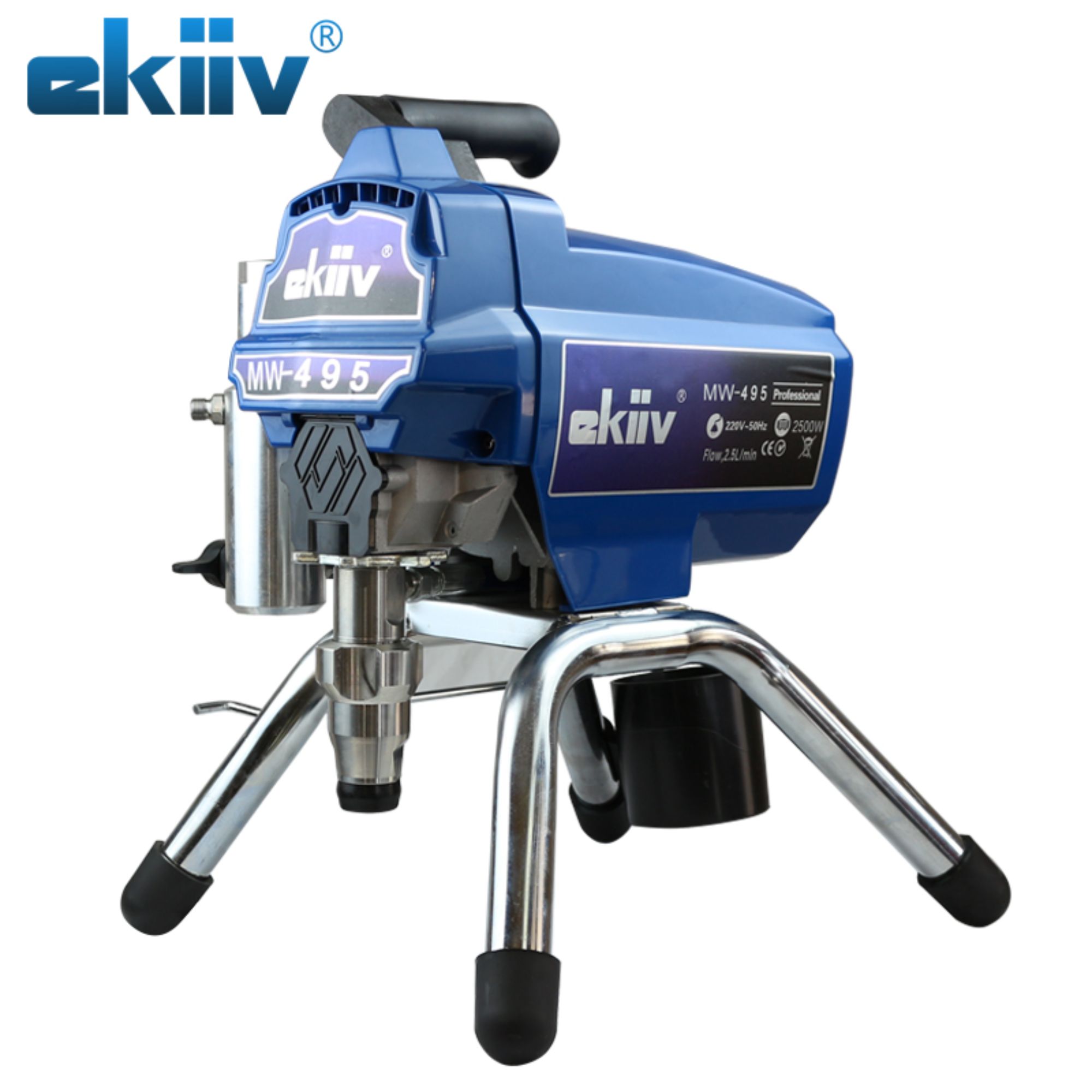 EKIIV M495 guter Spritzkopf luftgestützt kommerziell kleiner brushless Dach-Wand airless Farbsprayer