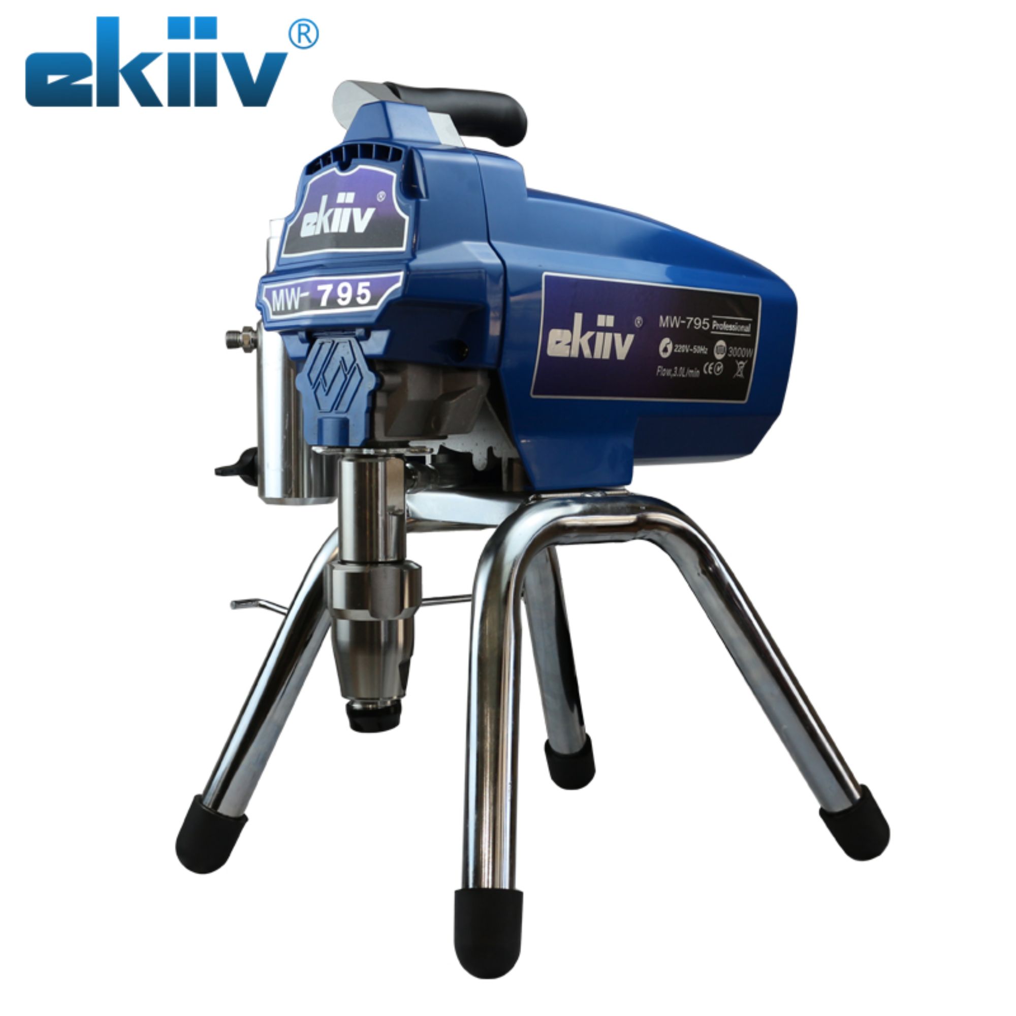 EKIIV M795 Fabrik 110V 230V Großeinzelhandel Elektrischer Farbsprayer Airless Hochdruck-Farbsprayer Wand-Mörtelspray airless Spraypistole
