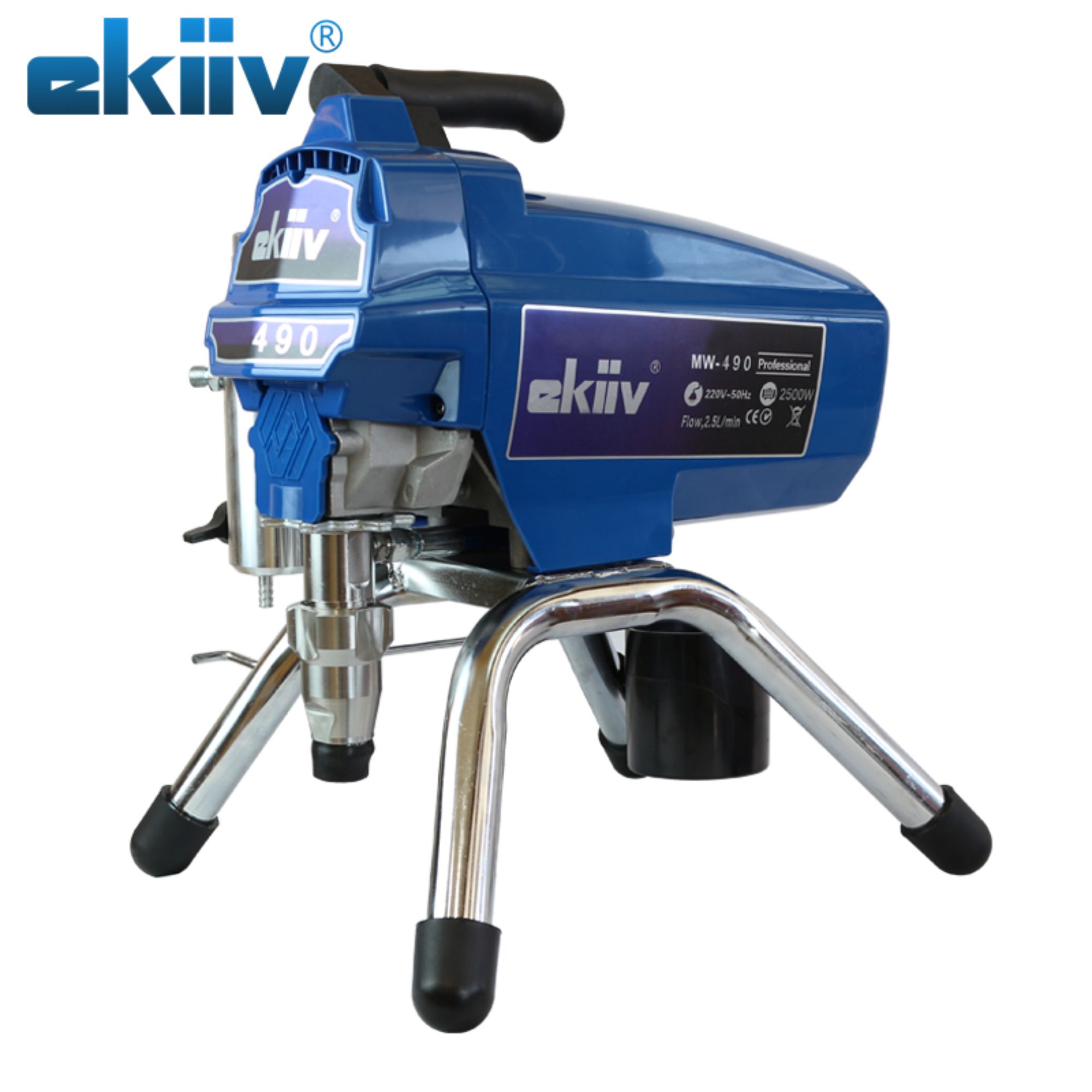 EKIIV M490 guter Spritzkopf luftgestützt kommerziell kleiner brushless Spritzkopf Malmaschine airless Farbsprayer
