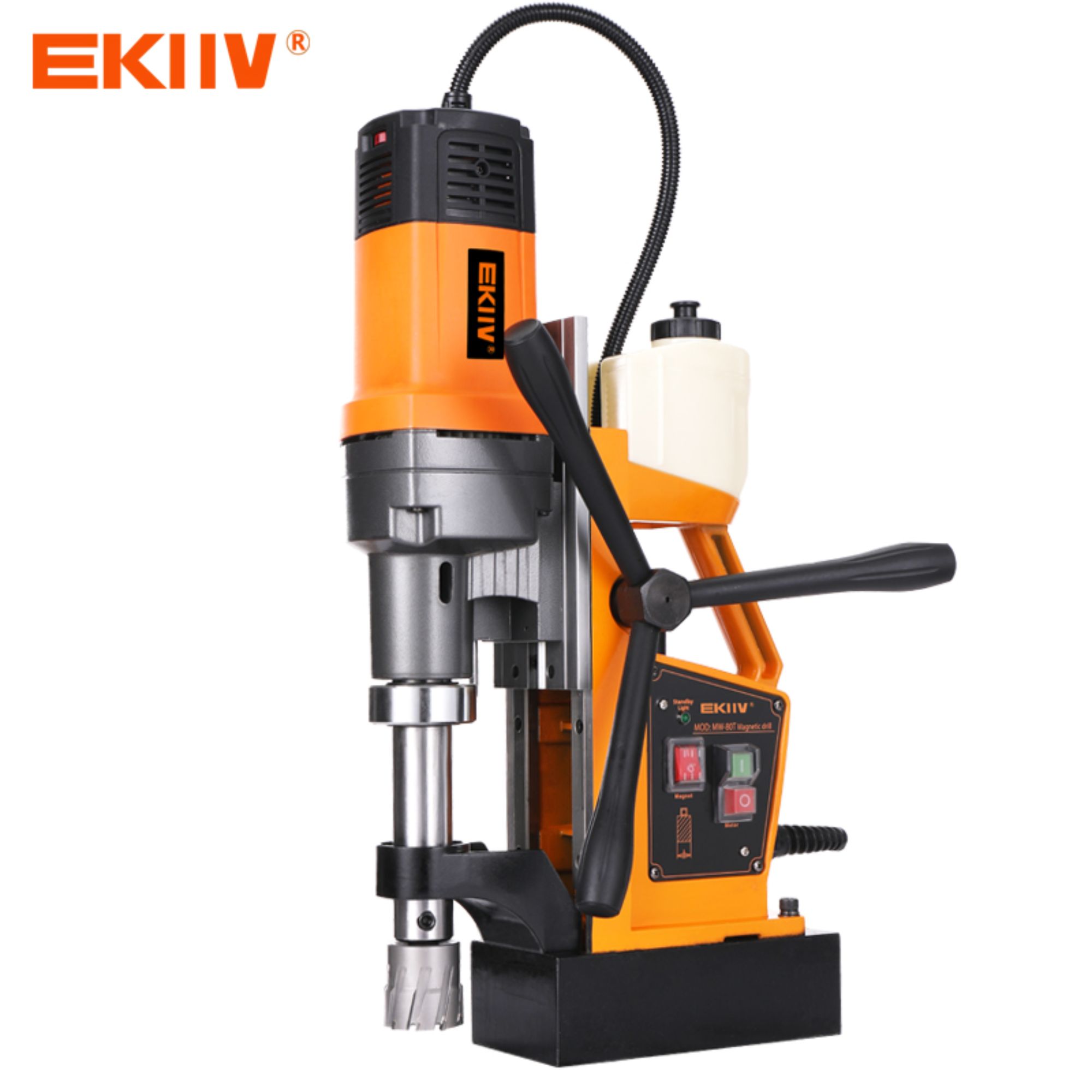 MW-68T 68mm Ringfräser MT3 19.05mm Magnetkernbohrmaschine Magnetschaftbohrer Magnetbohrer 110V 240V Magbasisbohrer
