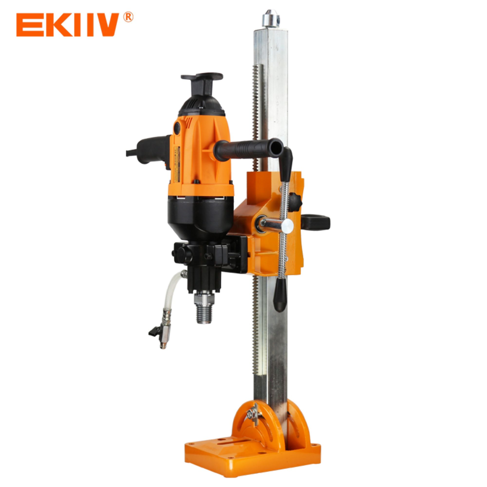 EKIIV MW-168C 110V 220V kleiner tragbarer Kernbohrer für Beton Vielseitig Diamant-Wet-Betonschneiden mit Winkelgestell
