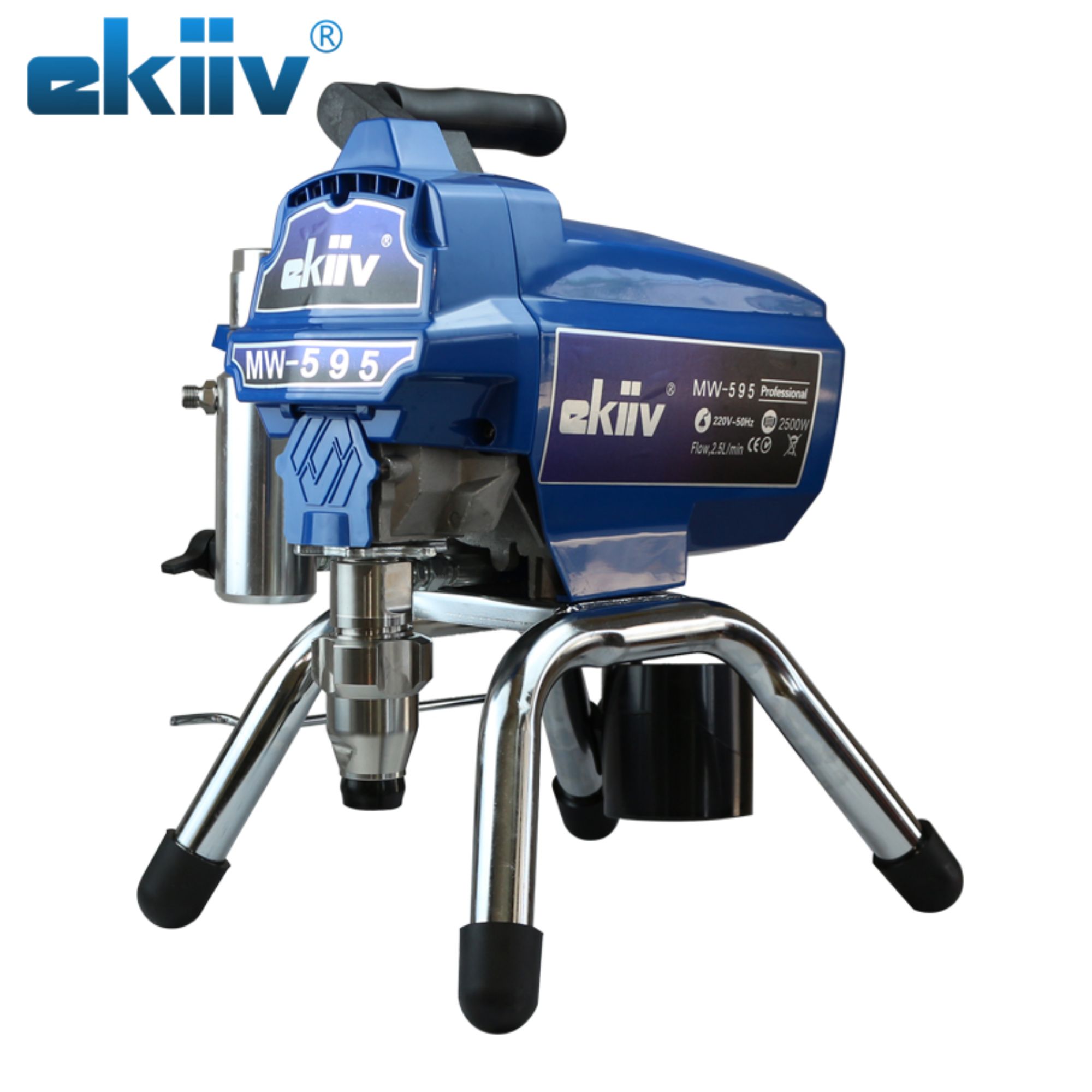 EKIIV M595 Fabrikverkauf Elektrischer Farbsprayer Drucksprayer für Wände Hochdruckfarbsprayer Wand-Mörtelsprayer airless Farbsprayer Zum Verkauf