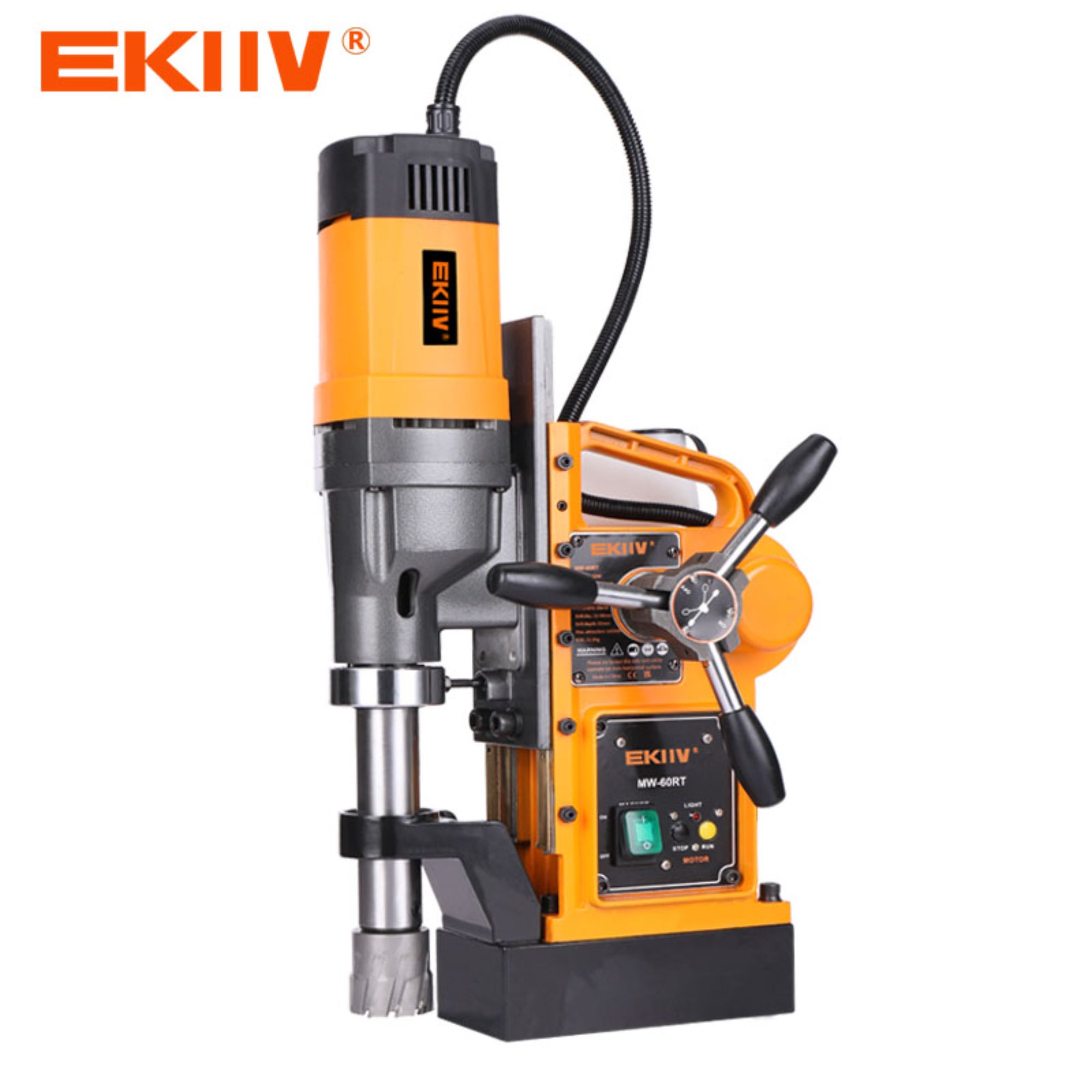MW-60RT 110V 230V 19.05 schwere volle Automatik intelligente elektrische Handwerkszeug vollautomatischer Ringbohrer variable Geschwindigkeit Magbohrer automatische Fütterung Magbohrer