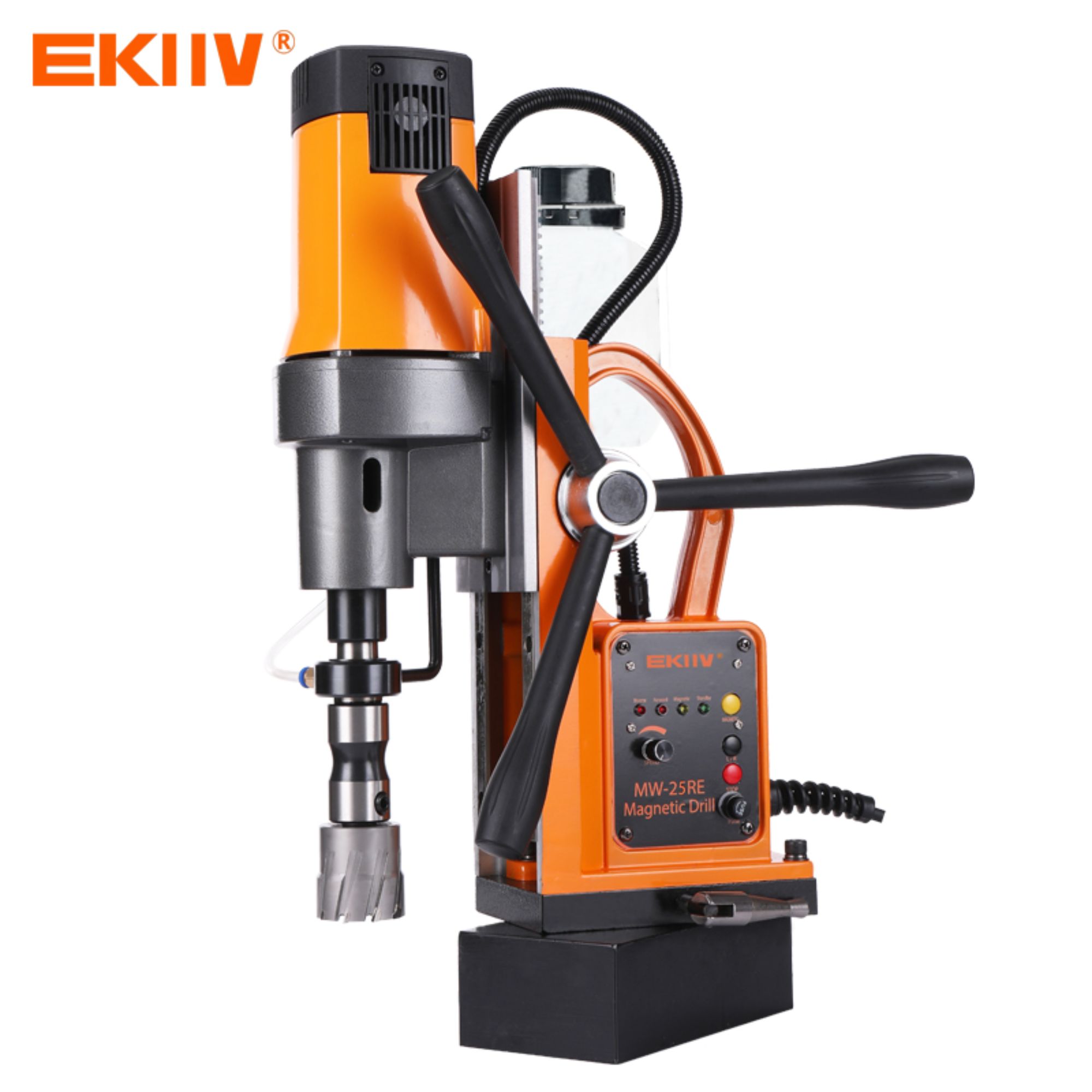 MW-23RE 110V 220V M18 23mm 60mm variable Geschwindigkeit Bohrbohrer Magnetbasis Bohrmaschine