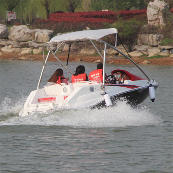 17ft Fiberglass Boat Cruising | Big Marine Lake MN