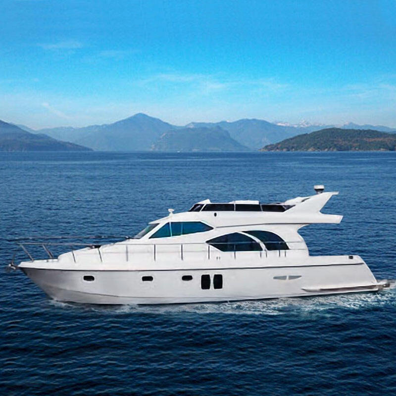 53ft fiberglass luxury yacht