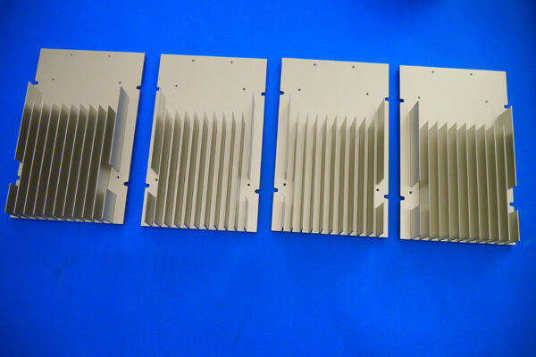 100 Sets Aluminum 6061 Precision CNC Machined Heat Sink in UK supplier