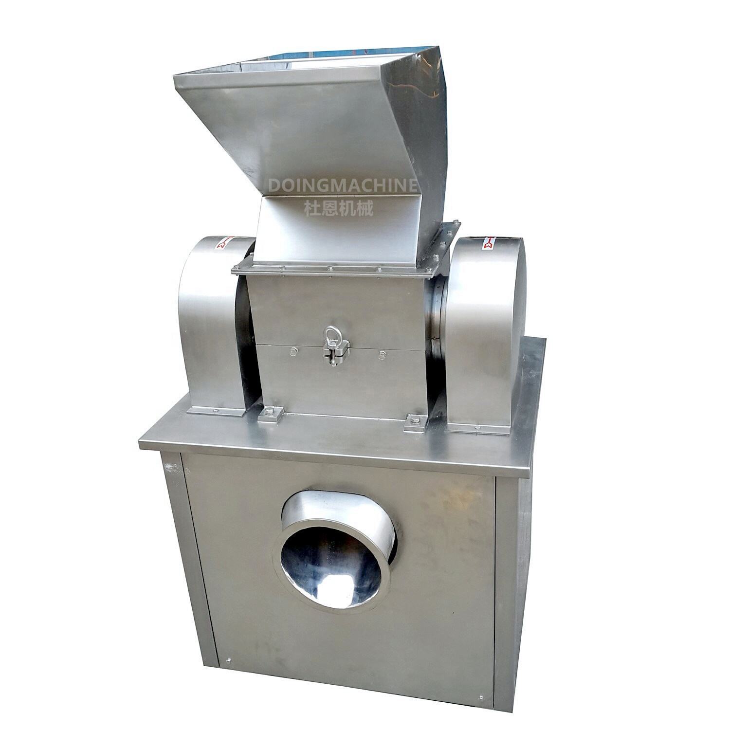Rotary knife cutter mill for dried fruits and vegetables details