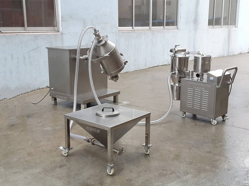 3D powder mixer machine details