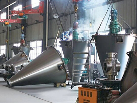 Поставщик конических двухшнековых смесителей Nauta