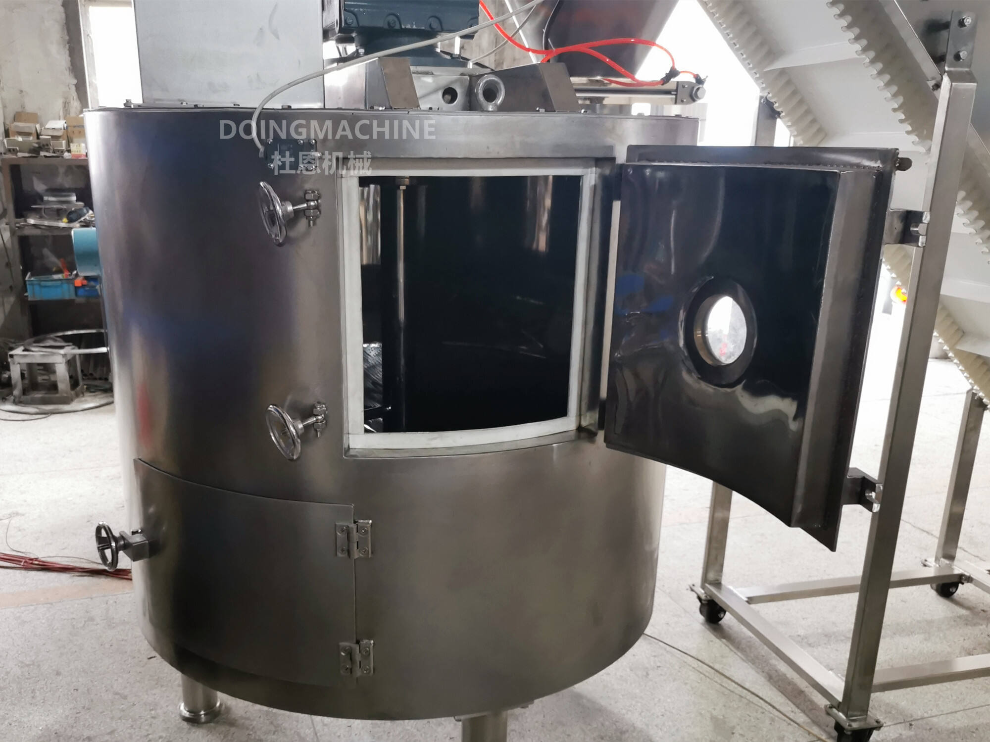 BSF larvae maggots insects hot air dryer supplier