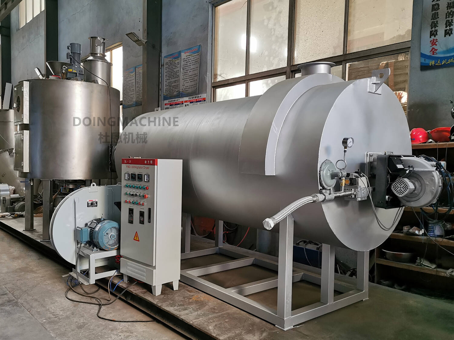 BSF larvae maggots insects hot air dryer manufacture