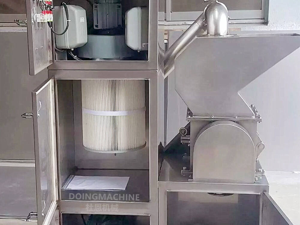 Rotary knife cutter mill for dried fruits and vegetables manufacture