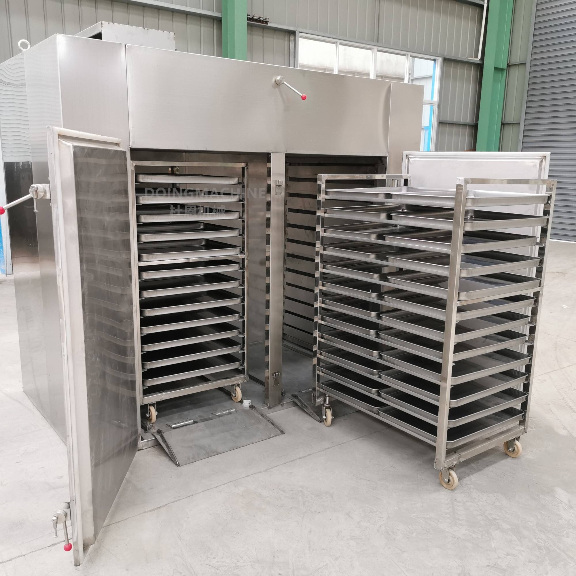 Industrial hot air tray dryer supplier