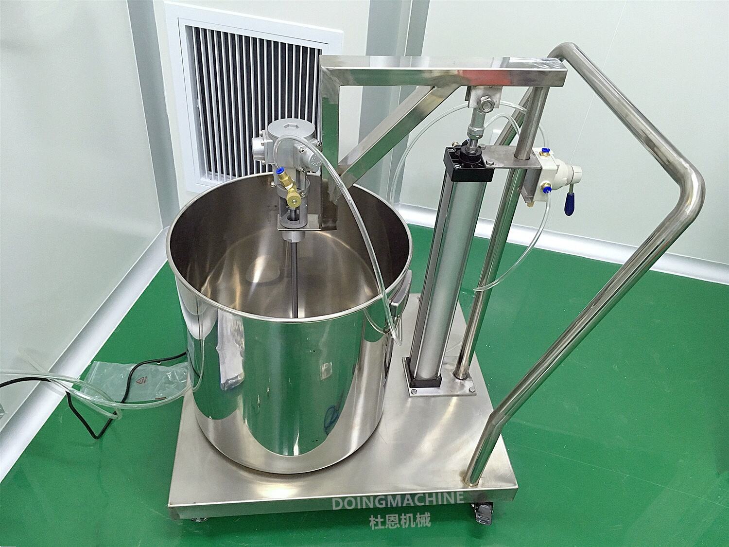 Top spray fluid bed dryer granulator details