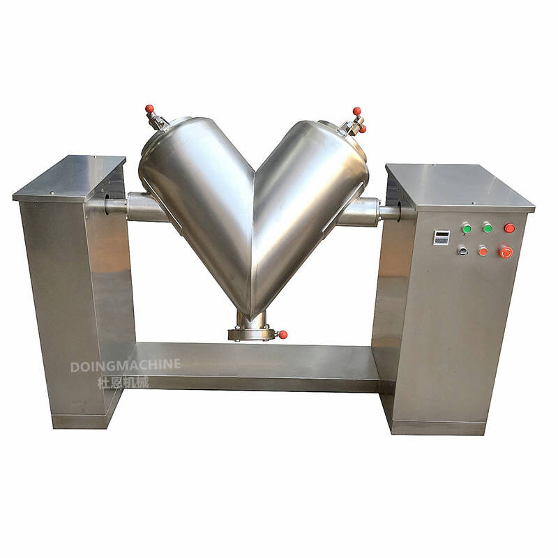 V shape dry powder mixer supplier