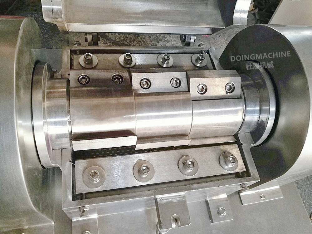 Rotary knife cutter mill for dried fruits and vegetables factory