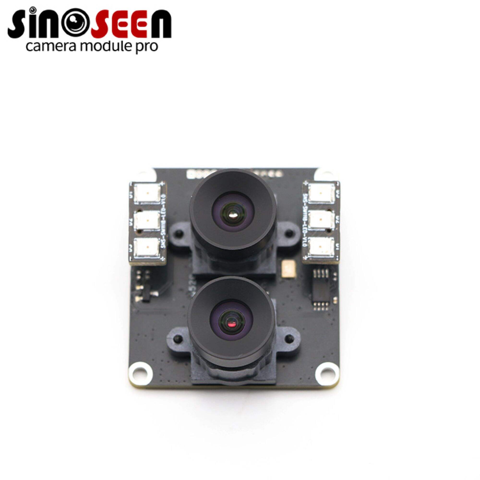 1080P  Dual Lens Camera for Autonomous Vehicles 2MP USB Interface Fill Light