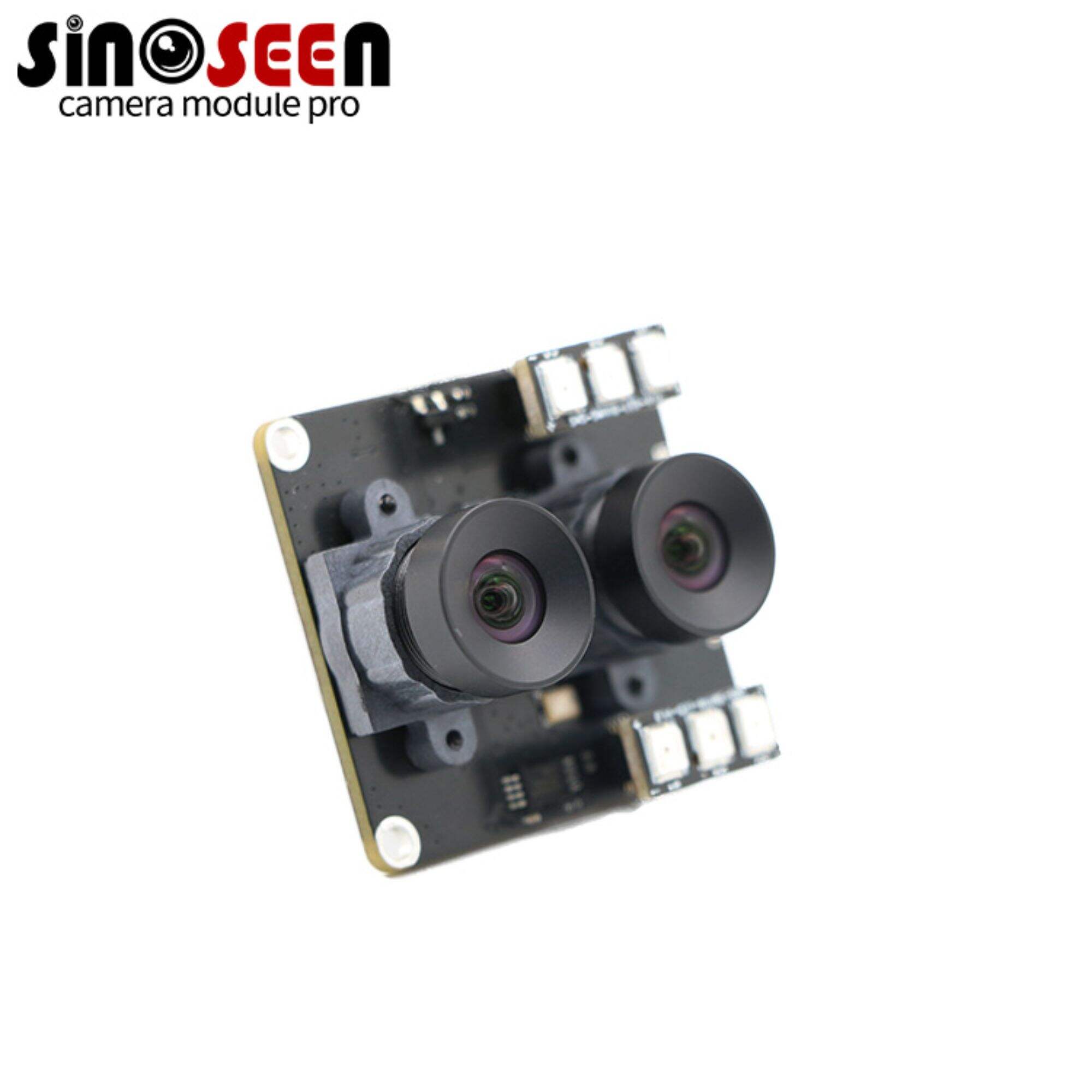 USB Interface Long-Range Surveillance Dual Lens Camera Module 2Mp Fill Light
