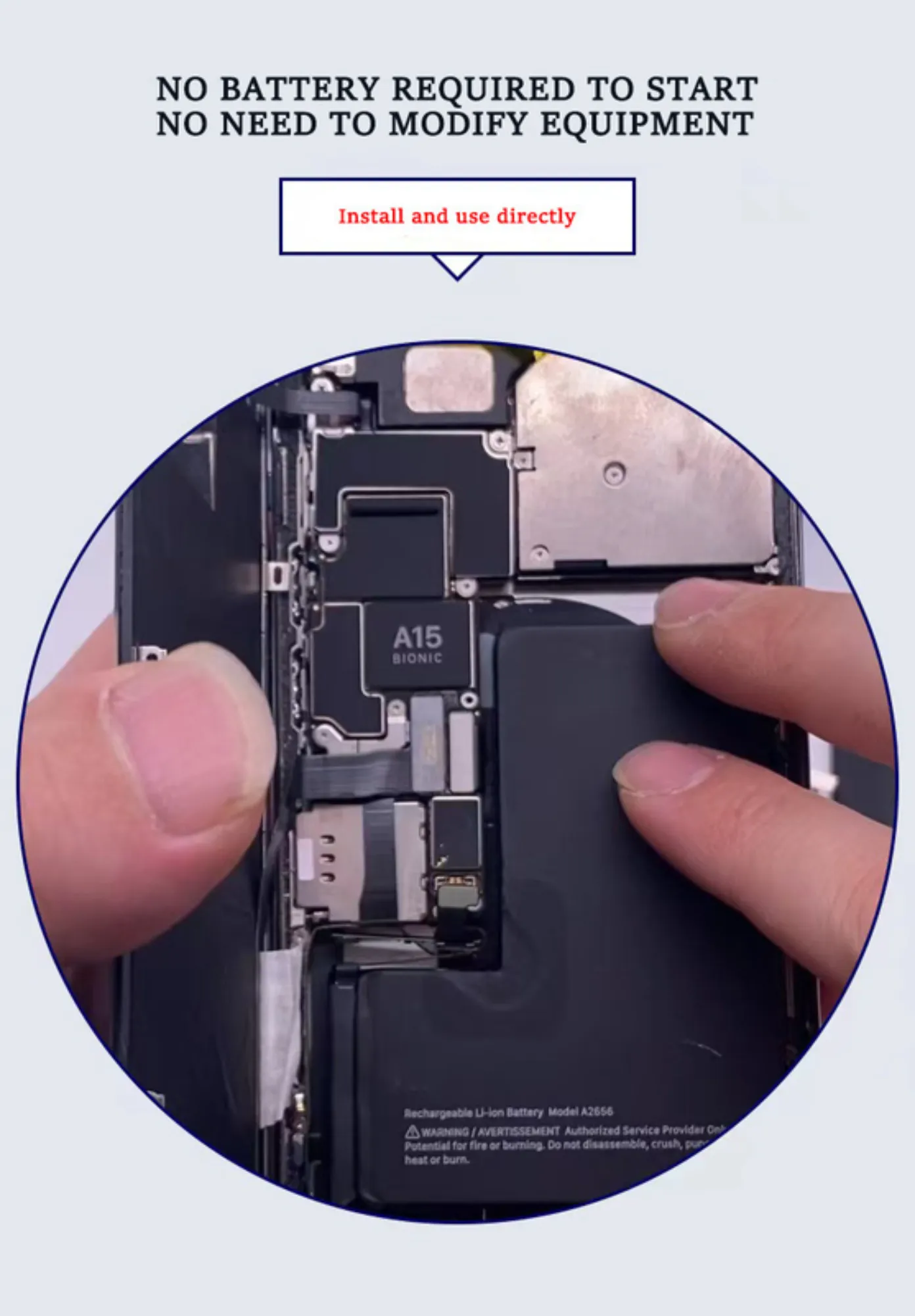 Automatically Repair Health Battery Flexible Cable Data Board Suitable For IPhone 11 12 13 Pro Max Battery To Fully 