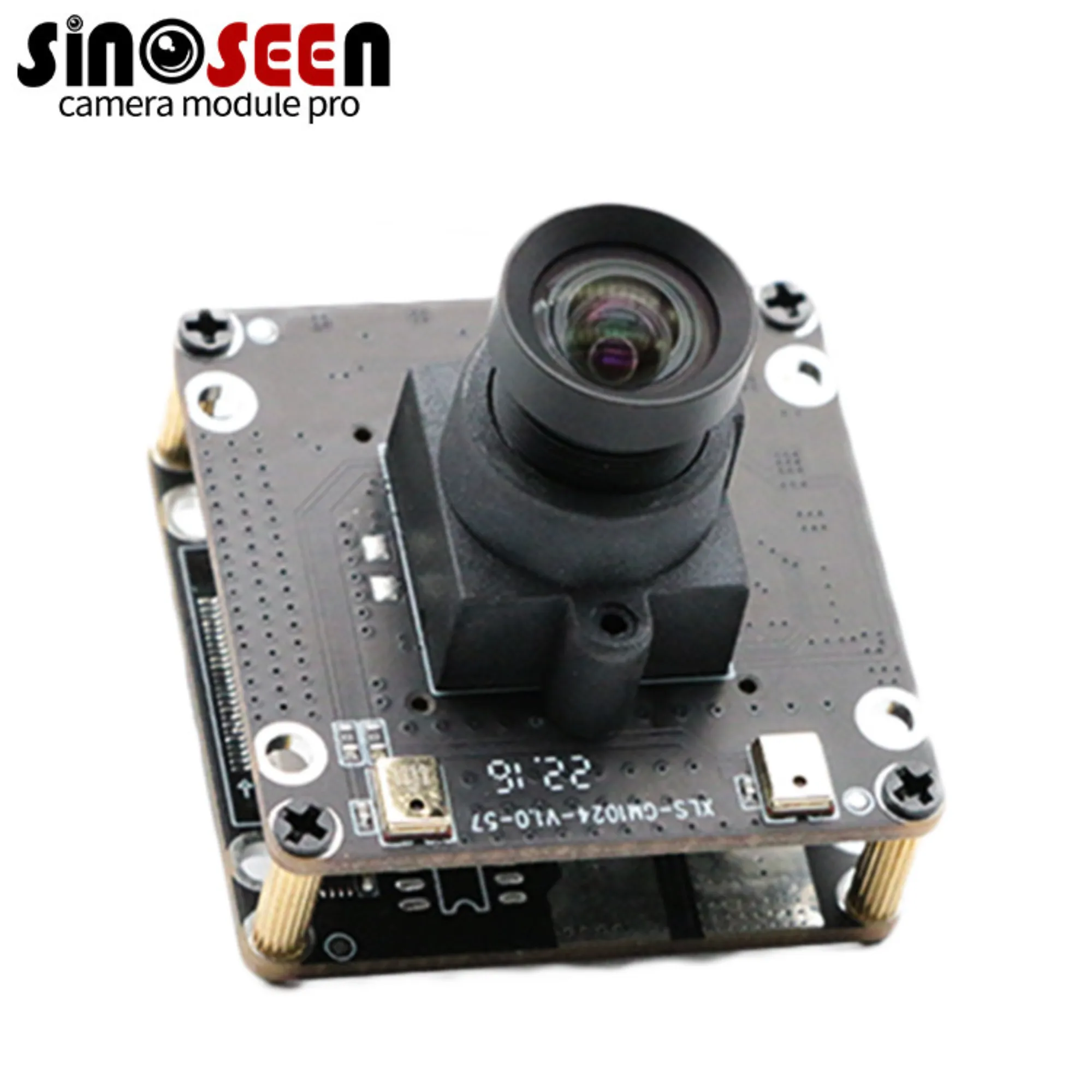 12MP IMX377 Sensor FF Two Microphones USB Camera Module 4k For Security Monitoring
