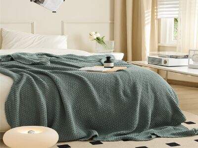 What makes a quality knitted blanket manufacturer different?