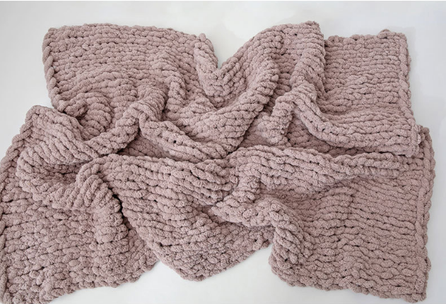 Handmade Chunky Cross Knit Blanket Throw Retail for Warm Soft Winter Knitted supplier