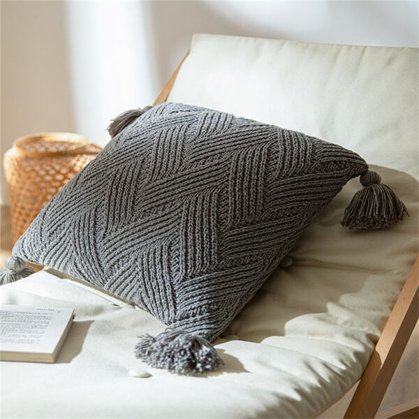 Add a Touch of Hygge to Your Home with a Cable Knit Throw Pillow