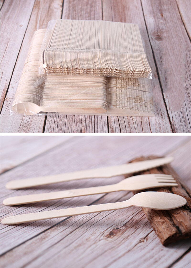 All-Natural Wooden Tableware - A Great Alternative to Plastic details