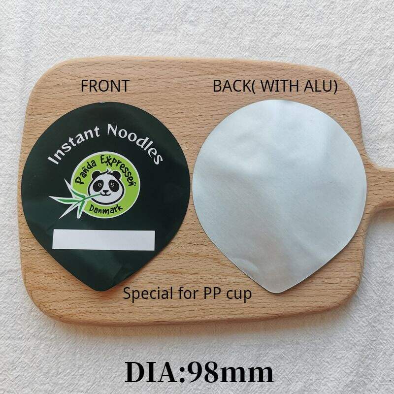 Paper cover with ALU for PP cup（paper lid）