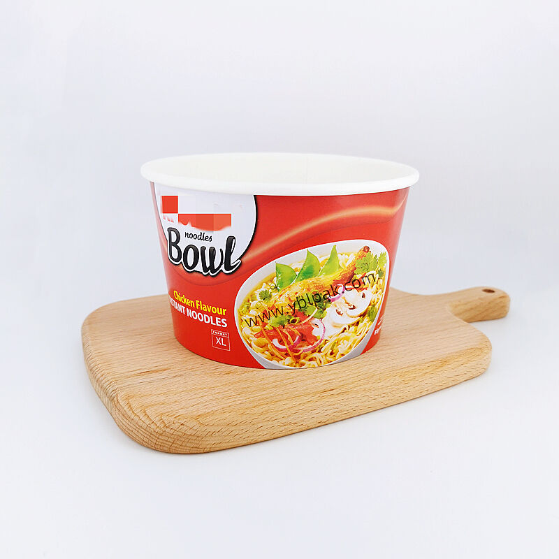 828ml Double layer paper cup for instant noodle ramen