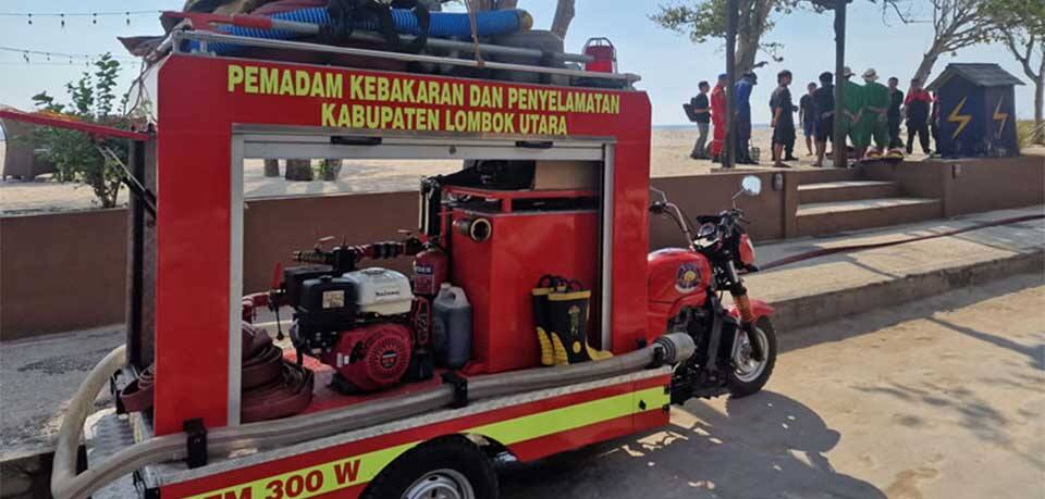 Mobile mini fire station