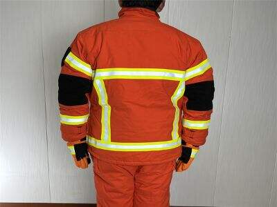 A well-known brand of wildland firefighting clothing is ANBEN FIRE