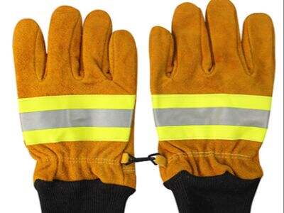 Advantages of Cowhide Fire Fighting Gloves.