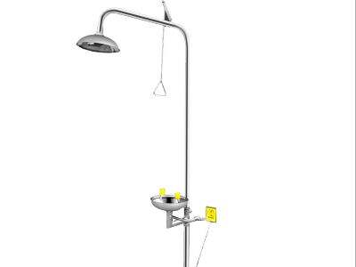 Was sind die Bestandteile der Flüssigkeit in einer Augendusche?