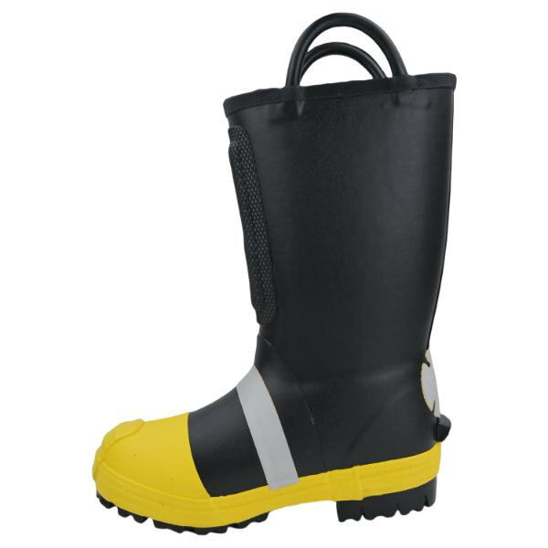 Protégez Vos Pieds des Flammes et des Débris avec des Bottes en Caoutchouc Feu