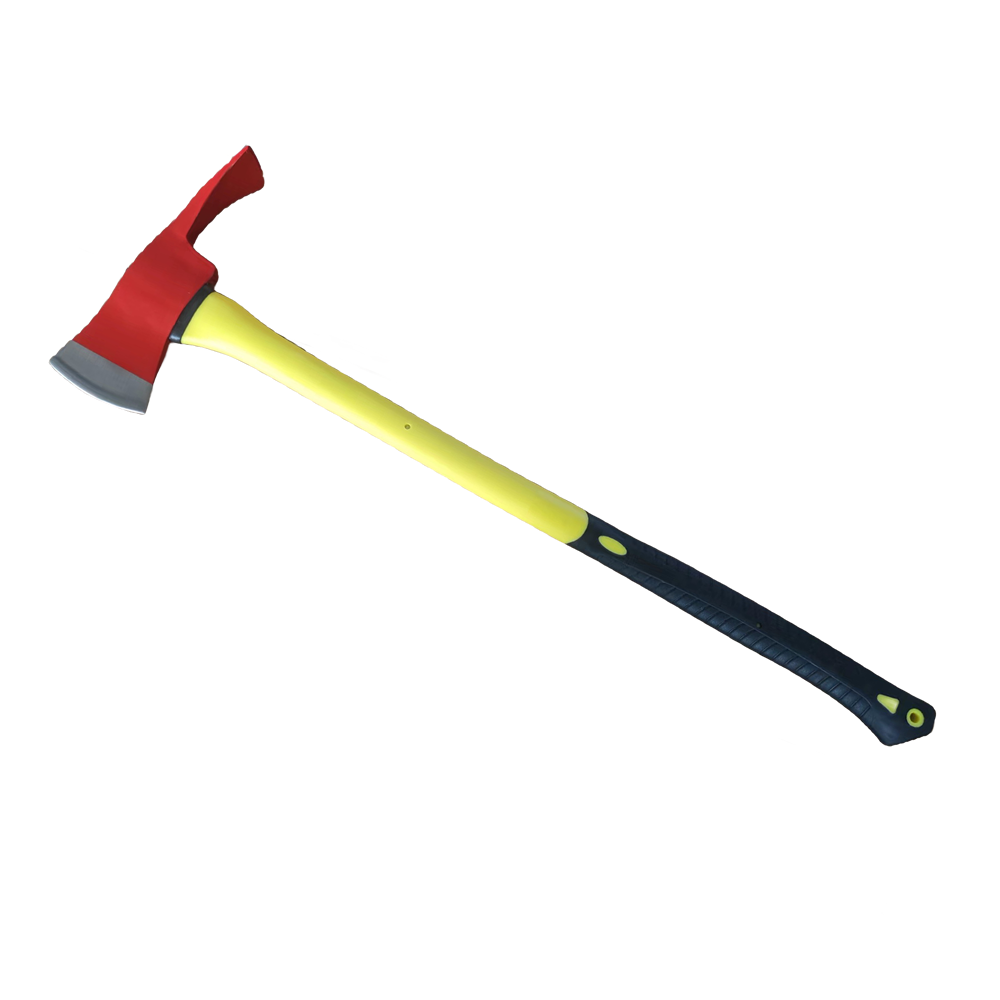 ANBEN FIRE 2.2 KG High Carbon Steel Head Fiber Glass Handle Fireman Pulaski Axe（Pulaski Axe）