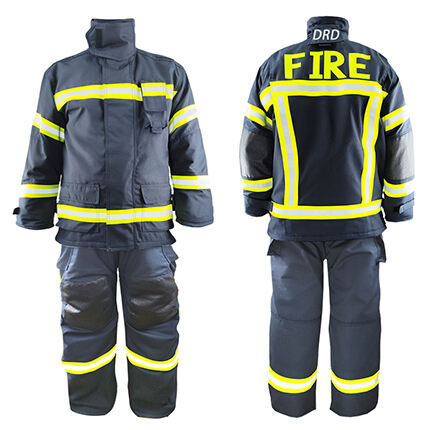 EN469 CERTIFICATED Four Layer Fire Fighting Suits with DRD system（ZFMH-AB-DRD）